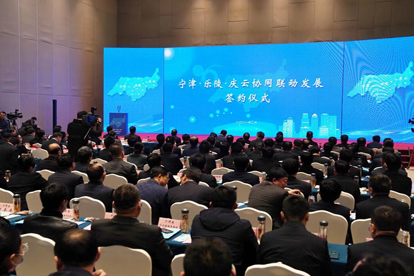 宁乐庆协同联动发展签约仪式在德州乐陵隆重举行